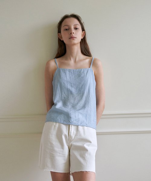 Безрукавка Wrinkle Square — Sky Blue