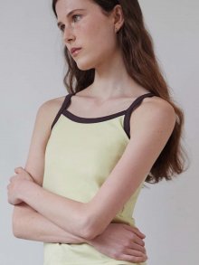 Line sleeveless top (mint)