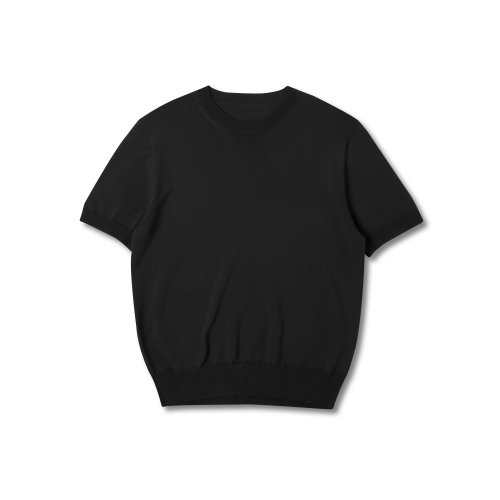 Охлаждающий трикотажный muscle fit лонгслив Black