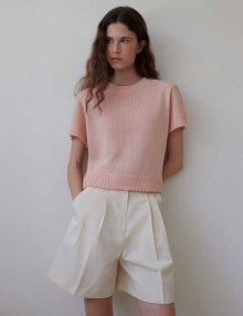 Loop reversible knit (pink)