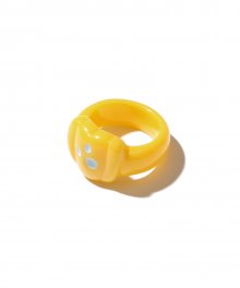 ACRYL CANDY RING YELLOW