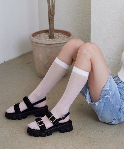 Square cheap top sandals