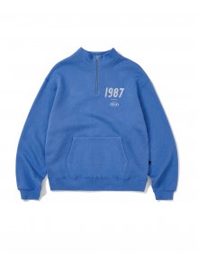 [Mmlg] 19MG HALF-ZIP SWEAT (PARA BLUE)