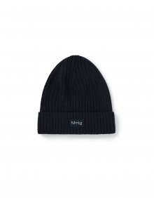 [Mmlg] COVERED KNITCAP (NAVY)