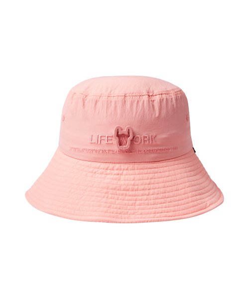 라이프워크(LIFEWORK) 메탈 와샤 와이어 버킷햇_PINK - 사이즈 & 후기 | 무신사