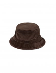 [Mmlg] EM VELOUR BUCKET (BROWN)