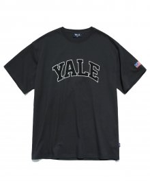 2 TONE ARCH LOGO USA PATCH TEE CHARCOAL