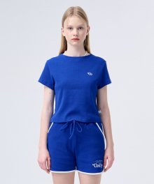 CO Waffle T-shirt_royal blue