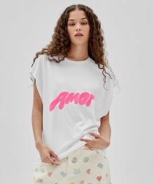 [GO x J BALVIN] 여성 AMOR 반팔 티셔츠