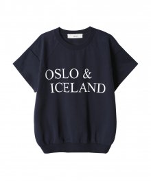 OSLO ICELAND Sweat Half Sleeves (SI2TSF132NA)