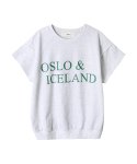 시에로(SIERO) OSLO ICELAND Sweat Half Sleeves (SI2TSF132MW)
