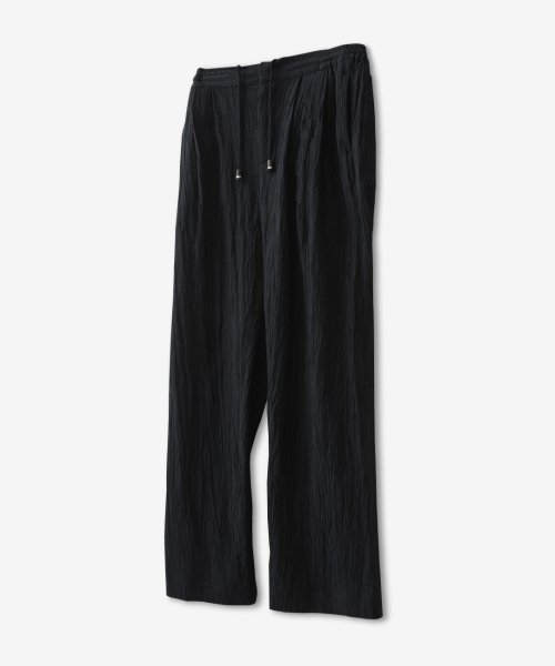 Сморщенные брюки Viego (Black)