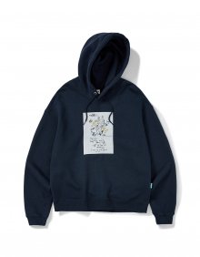 [Mmlg] DIARY HOOD (AUTHENTIC NAVY)