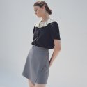 웬스데이딜라잇(WE'DEE) Delight side-buckle wrap skirt