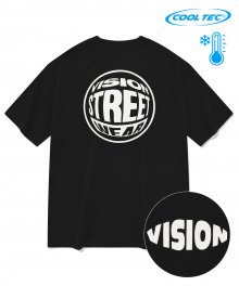 VSW Circle Logo Cool T-Shirts Black