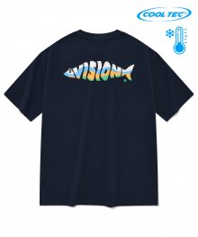 VSW Fish Cool T-Shirts Navy