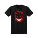 스핏파이어(SPITFIRE) BIGHEAD FILL S/S T-Shirt - BLACK (RED & WHITE Print) 51010001ID