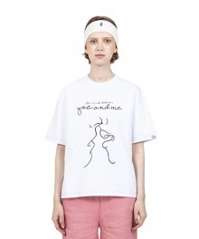 THE LINK BETWEEN YOU AND ME TSHIRTS (WHITE)