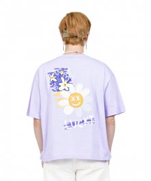 LUCKY SUNFLOWER TSHIRTS (VIOLET)