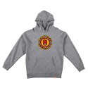 스핏파이어(SPITFIRE) OG FIREBALL Pullover Hooded Sweatshirt - GREY HEATHER (RED/YELLOW/ORANGE Print) 53110911