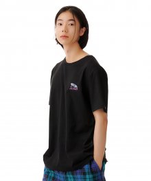 서울 시티 반소매 티셔츠 - 블랙 / VN0002CEBLK1
