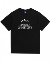 MOUNTAIN CC TEE (BLACK)