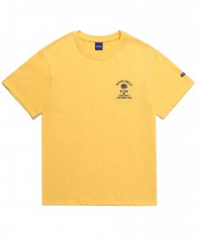 PALM TREE  TEE (YELLOW)