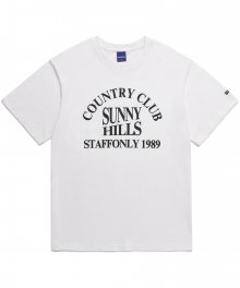 SUNNY HILLS TEE (WHITE)