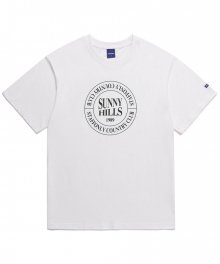 SUNNY HILLS LOGO TEE (WHITE)