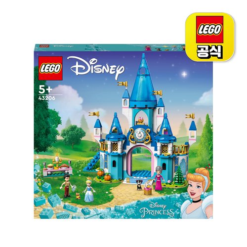 레고(Lego) 디즈니 프린세스 43206 신데렐라와 차밍 왕자의 성 - 119,900 | 무신사 스토어
