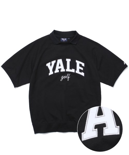 예일(YALE) YALE X YONEX GOLF ARCH RAGLAN PK TEE BLACK - 사이즈 & 후기 | 무신사