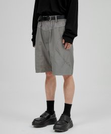 Side Flap shorts - Dark Gray (FL-223)