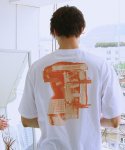 필로비스놑(FILOBISKNOT) 비너스 그래픽 반팔 티셔츠 [오렌지]