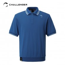 Solid Pique Polo T-shirt(Uni)_CHB2UTS0128DB