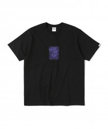 Felix Spiral Tee Black