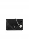 Easypass Amante Card Wallet With Chain Glossy Black