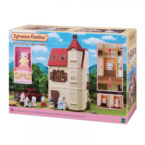 실바니안 패밀리(SYLVANIAN FAMILIES) 5400-엘리베이터가 있는 빨간지붕 3층집 - 91,500 | 무신사