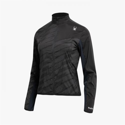 Женская беговая куртка Reflective SPFPCNJK281WBLK
