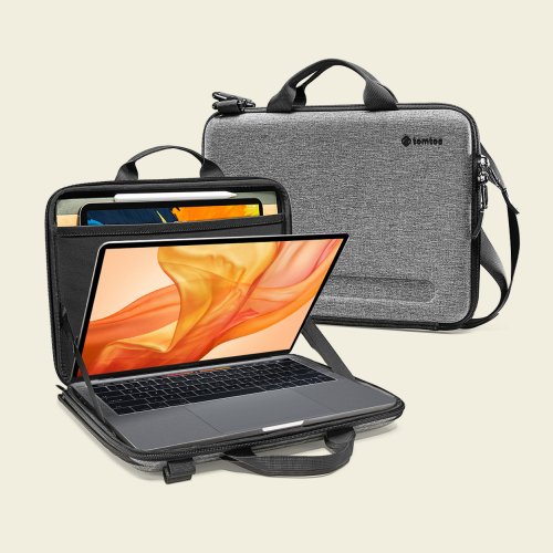 [A25/15.4 사이즈] 더블프로텍션 맥북 노트북 하드 케이스 파우치 가방