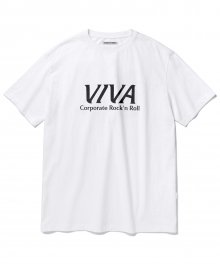 NEW VIVA LOGO TEE [WHITE]
