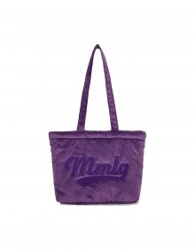 [Mmlg] MG VELOUR TOTE BAG (PURPLE)