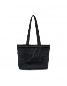 [Mmlg] MG VELOUR TOTE BAG (BLACK)