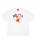 테디아일랜드(TEDDYISLAND) 농구테디 화이트 티셔츠