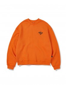 [Mmlg] SMALL CREST SWEAT (UNIVERSE ORANGE)