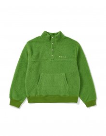 [Mmlg] BETWEEN 1/4 SNAP FLEECE (GREEN)