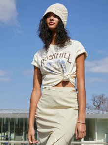 ROSYHILL T-shirt in Cream VW2ME127-9A