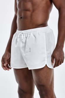 Logo swim shorts - WHITE