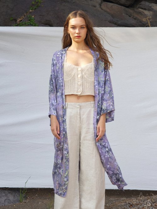 [Maxi Robe] Plants - Lilac