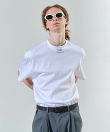 Point Label T-Shirt White