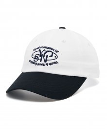 Oval Lettering Cap Navy